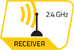 Receptor de 5.8 GHz 